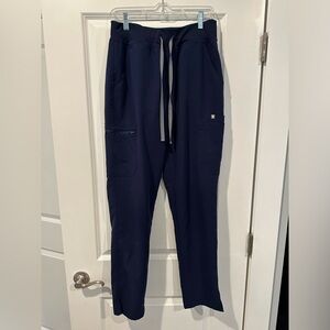 Yola high waisted 2.0- Tall skinny scrub pant Navy